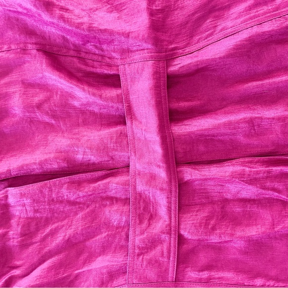 Chico's Fuchsia Open Front Jacket Sz 2 large women’s cardigan - Picture 5 of 6
